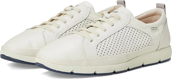 PIKOLINOS Fuencarral M4A Men's Shoes White : EU 46 (US Men's 12.5) D - Medium, Leather