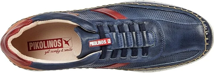 PIKOLINOS Fuencarral M4U-6046C1 Men's Shoes Blue : EU 47 (US Men's 13) D - Medium, Leather - Image 2