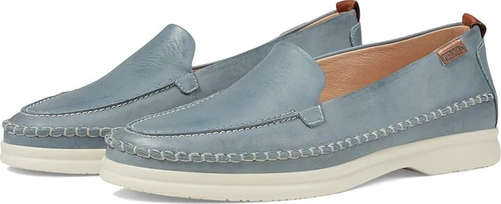 PIKOLINOS Gandia W2Y-3802 Women's Flat Shoes Denim : EU 40 (US Women's 9.5-10) B - Medium, Leather/Rubber