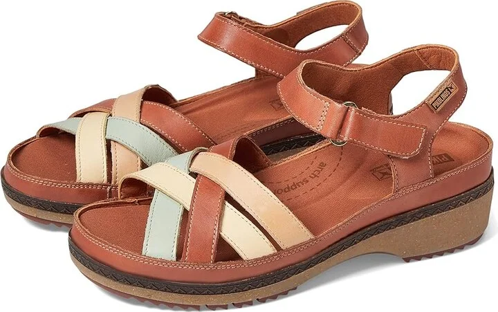 PIKOLINOS Granada W0W-1969C1 Women's Shoes Brick : EU 41 (US Women's 10.5-11) B - Medium, Leather