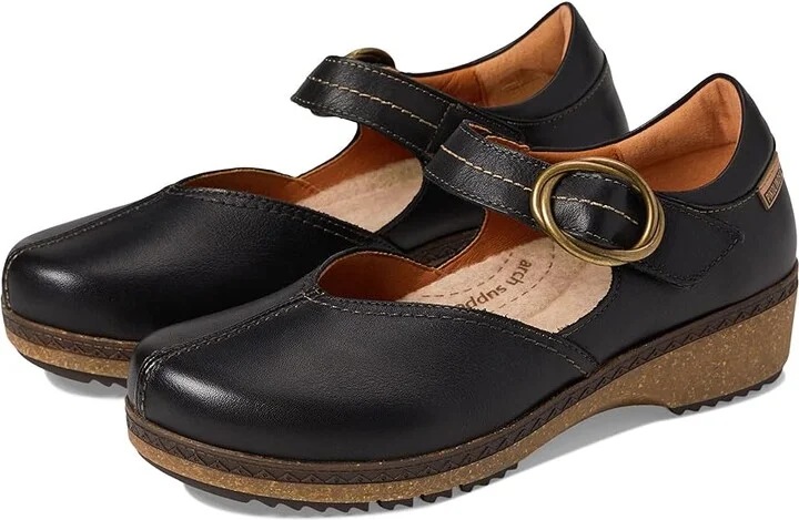 PIKOLINOS Granada W0W-4837 Women's Shoes Black : EU 36 (US Women's 5.5-6) B - Medium, Leather