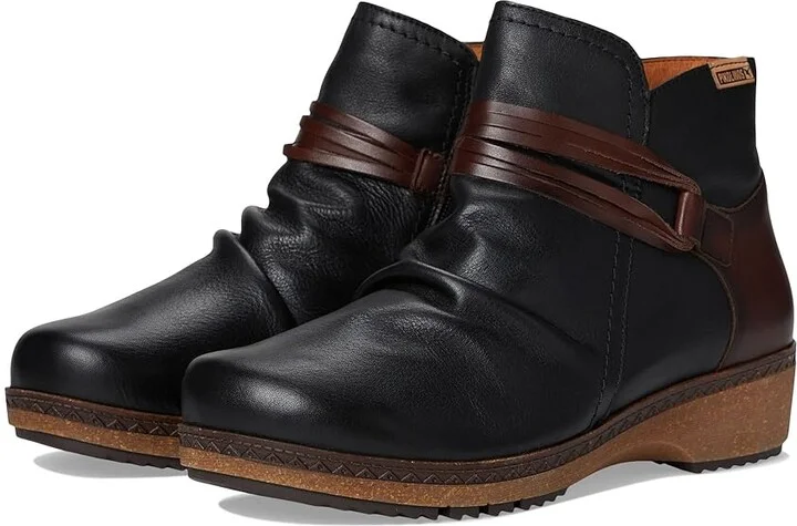 PIKOLINOS Granada W0W-8980C1 Women's Boots Black : EU 40 (US Women's 9.5-10) B - Medium, Leather