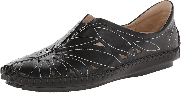 PIKOLINOS Jerez 578-7399 Women's Slip on Shoes Black : EU 37 (US Women's 6.5-7) B - Medium, Leather - Image 2