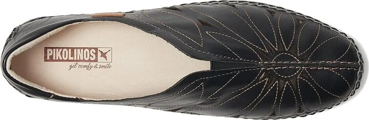 PIKOLINOS Jerez 578-7399 Women's Slip on Shoes Black : EU 37 (US Women's 6.5-7) B - Medium, Leather - Image 3