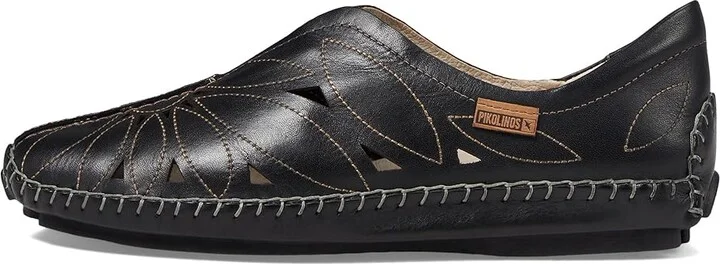 PIKOLINOS Jerez 578-7399 Women's Slip on Shoes Black : EU 37 (US Women's 6.5-7) B - Medium, Leather - Image 7