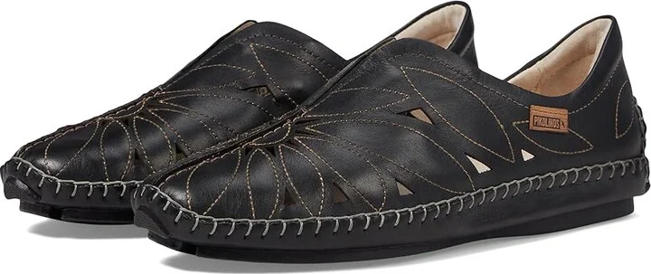 PIKOLINOS Jerez 578-7399 Women's Slip on Shoes Black : EU 37 (US Women's 6.5-7) B - Medium, Leather