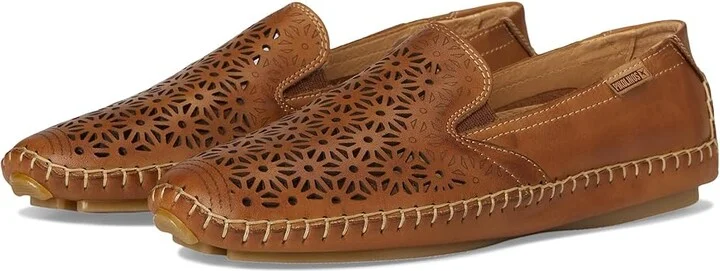 PIKOLINOS Jerez 578 Women's Flat Shoes Brandy : EU 41 (US Women's 10.5-11) B - Medium, Leather/Rubber