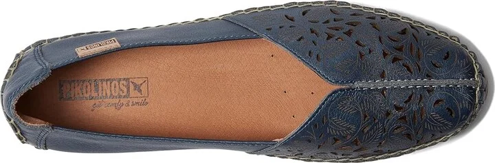 PIKOLINOS Jerez Women's Flat Shoes Blue : EU 39 (US Women's 8.5-9) B - Medium, Leather - Image 2