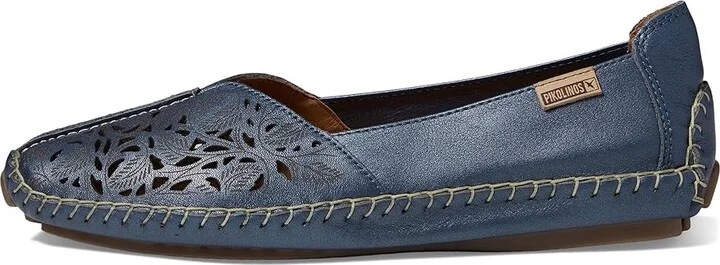 PIKOLINOS Jerez Women's Flat Shoes Blue : EU 39 (US Women's 8.5-9) B - Medium, Leather - Image 6