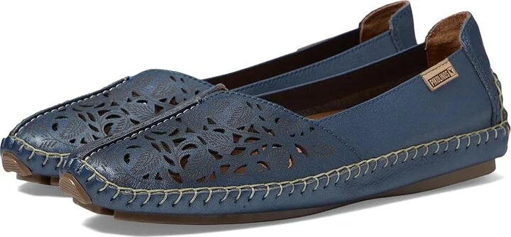 PIKOLINOS Jerez Women's Flat Shoes Blue : EU 39 (US Women's 8.5-9) B - Medium, Leather