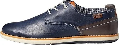 PIKOLINOS Jucar M4E Men's Flat Shoes Blue 1 : EU 41 (US Men's 7.5-8) D - Medium, Leather - Image 6
