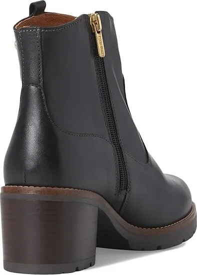 PIKOLINOS Llanes W7H-8817 Women's Boots Black : EU 40 (US Women's 9.5-10) B - Medium, Leather/Rubber - Image 4
