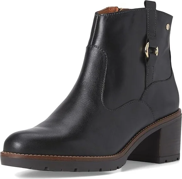 PIKOLINOS Llanes W7H-8817 Women's Boots Black : EU 40 (US Women's 9.5-10) B - Medium, Leather/Rubber - Image 5