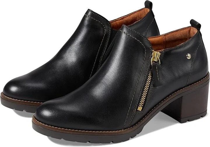 PIKOLINOS Llanes W7H High Heels Black 1 : EU 38 (US Women's 7.5-8) B - Medium, Leather/Rubber