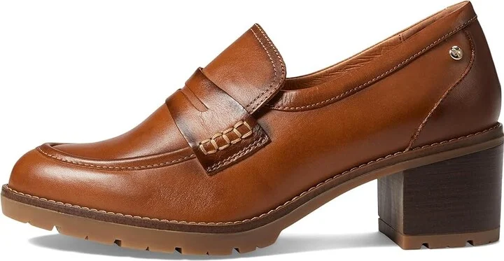 PIKOLINOS Llanes W7H High Heels Brandy : EU 42 (US Women's 11.5-12) B - Medium, Leather/Rubber - Image 5