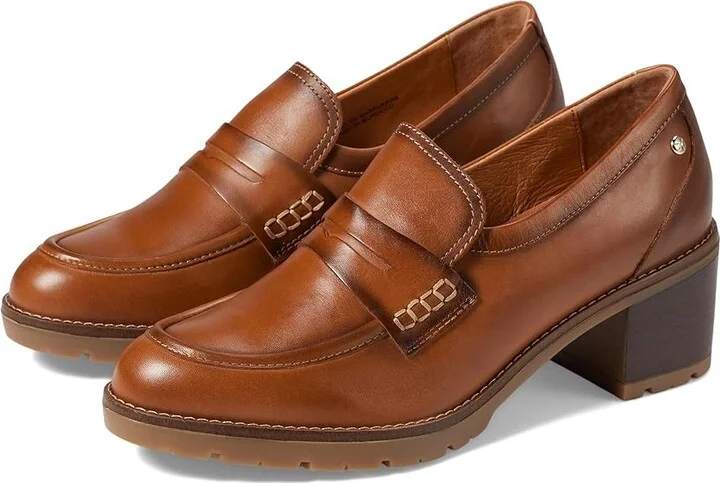PIKOLINOS Llanes W7H High Heels Brandy : EU 42 (US Women's 11.5-12) B - Medium, Leather/Rubber