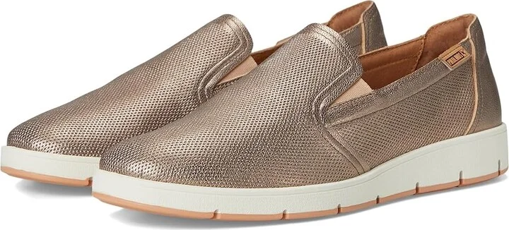 PIKOLINOS Madrid W8A Women's Flat Shoes Stone 2 : EU 41 (US Women's 10.5-11) B - Medium, Leather