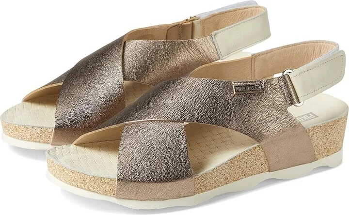 PIKOLINOS Mahon W9E-0912CLC1 Women's Shoes Stone : EU 38 (US Women's 7.5-8) B - Medium, Leather