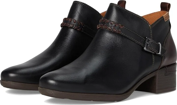 PIKOLINOS Malaga W6W-7536C1 Women's Boots Black : EU 40 (US Women's 9.5-10) B - Medium, Leather
