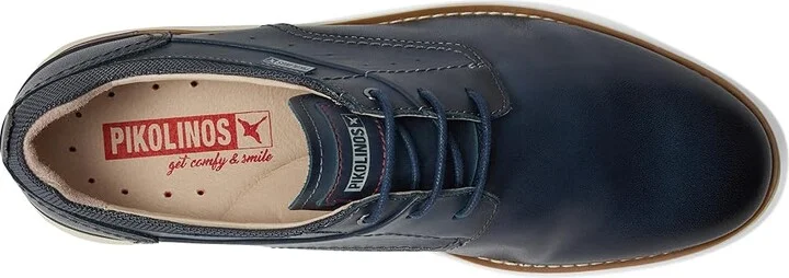 PIKOLINOS Manacor M1A Men's Lace-up Boots Blue : EU 43 (US Men's 9.5-10) D - Medium, Leather/Rubber - Image 2