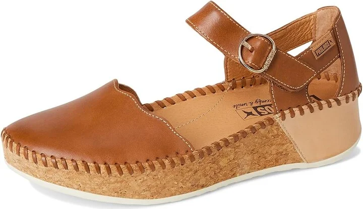 PIKOLINOS Marina W1C Women's Sandals Brandy : EU 39 (US Women's 8.5) B - Medium, Leather/Rubber - Image 5