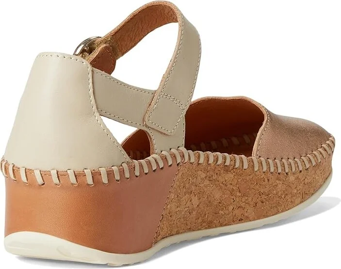 PIKOLINOS Marina W1C Women's Sandals Champagne 1 : EU 40 (US Women's 9-9.5) B - Medium, Leather/Rubber - Image 4