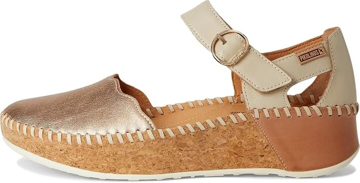 PIKOLINOS Marina W1C Women's Sandals Champagne 1 : EU 40 (US Women's 9-9.5) B - Medium, Leather/Rubber - Image 6
