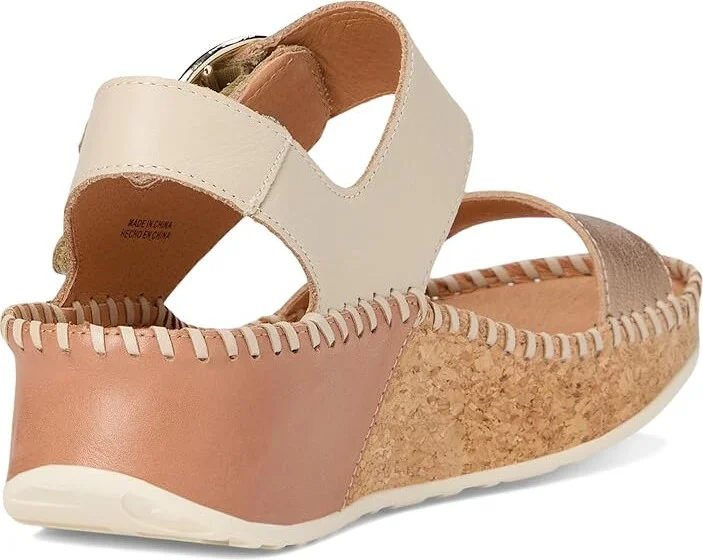 PIKOLINOS Marina W1C Women's Sandals Champagne : EU 42 (US Women's 11.5-12) B - Medium, Leather/Rubber - Image 4