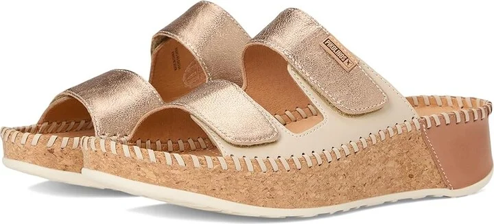 PIKOLINOS Marina W1C Women's Sandals Marfil : EU 42 (US Women's 11.5-12) B - Medium, Leather/Rubber