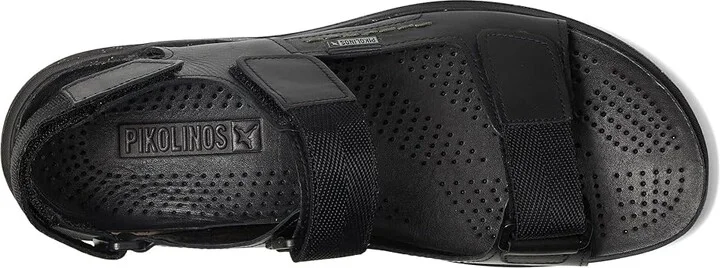 PIKOLINOS Nijar M0B Men's Sandals Black : EU 46 (US Men's 12.5) D - Medium, Leather - Image 2