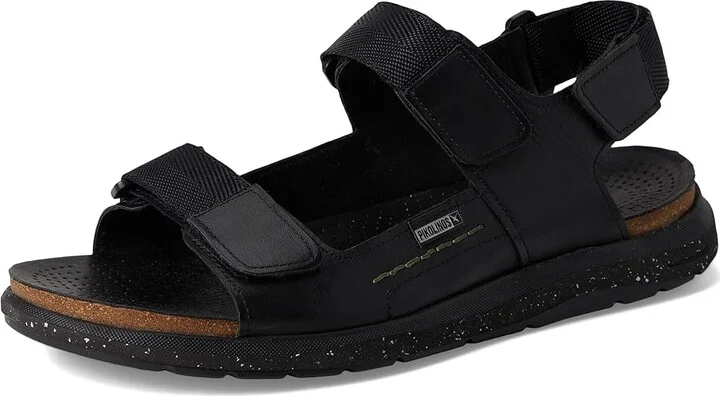 PIKOLINOS Nijar M0B Men's Sandals Black : EU 46 (US Men's 12.5) D - Medium, Leather - Image 5