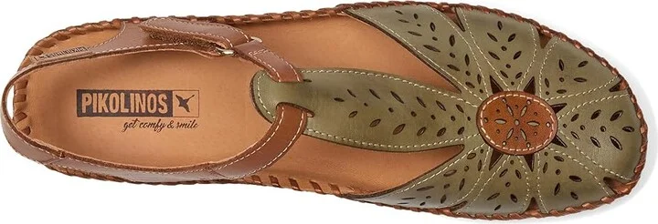 PIKOLINOS P. Vallarta 655 Women's Flat Shoes Sage : EU 39 (US Women's 8.5) B - Medium, Leather - Image 2
