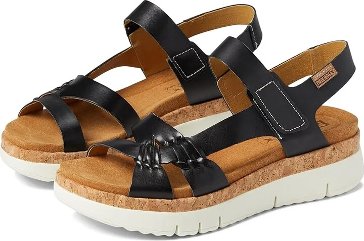 PIKOLINOS Palma W4N-0968 Women's Sandals Black : EU 35 (US Women's 4.5-5) B - Medium, Synthetic