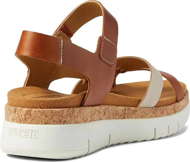 PIKOLINOS Palma W4N-0968C1 Women's Sandals Marfil/Brandy : EU 35 (US Women's 4.5-5) B - Medium, Leather - Image 4