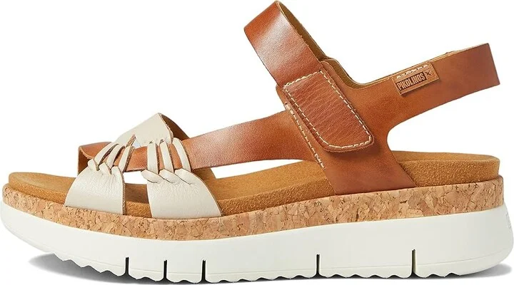 PIKOLINOS Palma W4N-0968C1 Women's Sandals Marfil/Brandy : EU 35 (US Women's 4.5-5) B - Medium, Leather - Image 5