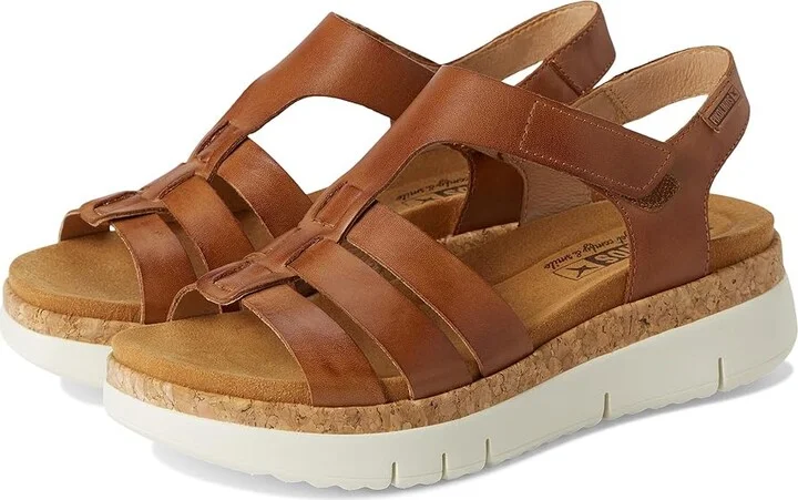 PIKOLINOS Palma W4N Women's Sandals Brandy 1 : EU 41 (US Women's 10-10.5) B - Medium, Leather/Rubber
