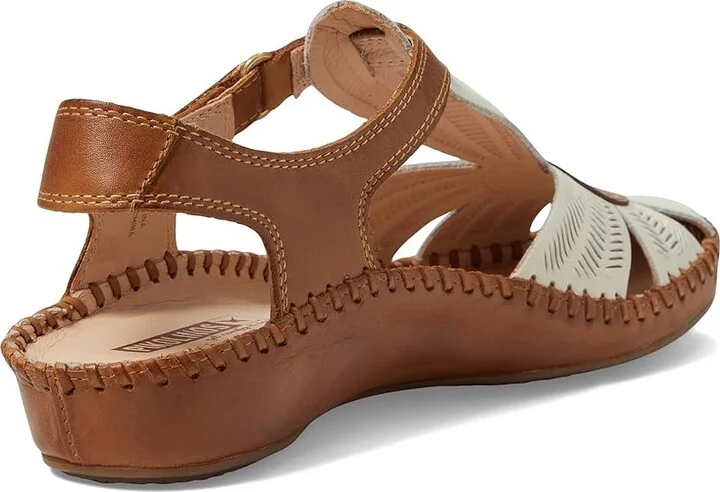 PIKOLINOS Puerto Vallarta 655-0575 Women's Sandals Nata Brandy : EU 39 (US Women's 8.5-9) B - Medium, Leather - Image 4