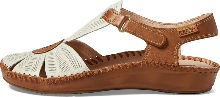 PIKOLINOS Puerto Vallarta 655-0575 Women's Sandals Nata Brandy : EU 39 (US Women's 8.5-9) B - Medium, Leather - Image 6