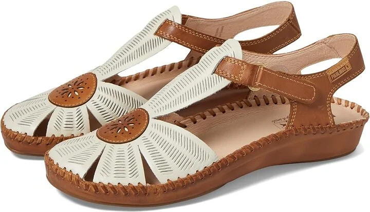 PIKOLINOS Puerto Vallarta 655-0575 Women's Sandals Nata Brandy : EU 39 (US Women's 8.5-9) B - Medium, Leather