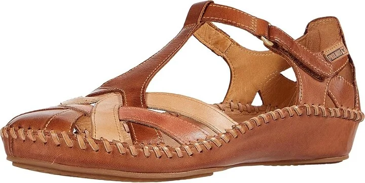 PIKOLINOS Puerto Vallarta 655-0732C5 Women's Sandals Brandy-BL : EU 37 (US Women's 6.5-7) B - Medium, Leather - Image 2