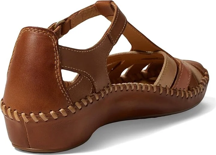 PIKOLINOS Puerto Vallarta 655-0732C5 Women's Sandals Brandy-BL : EU 37 (US Women's 6.5-7) B - Medium, Leather - Image 5