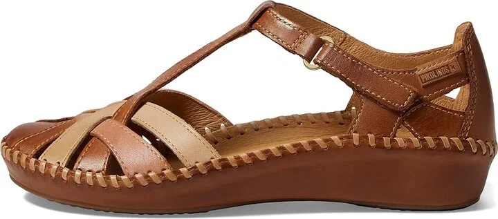 PIKOLINOS Puerto Vallarta 655-0732C5 Women's Sandals Brandy-BL : EU 37 (US Women's 6.5-7) B - Medium, Leather - Image 7