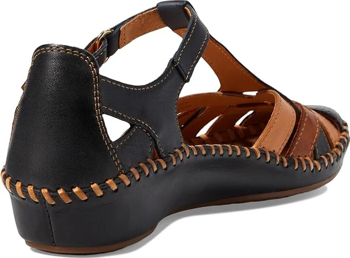 PIKOLINOS Puerto Vallarta 655-0732C5 Women's Sandals Navy Blue : EU 36 (US Women's 5.5-6) B - Medium, Leather - Image 5