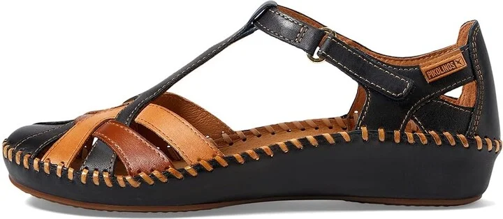 PIKOLINOS Puerto Vallarta 655-0732C5 Women's Sandals Navy Blue : EU 36 (US Women's 5.5-6) B - Medium, Leather - Image 7