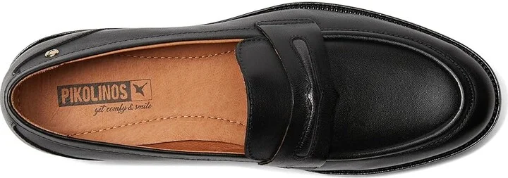 PIKOLINOS Puertollano W3C Women's Flat Shoes Black : EU 35 (US Women's 4.5-5) B - Medium, Leather - Image 2