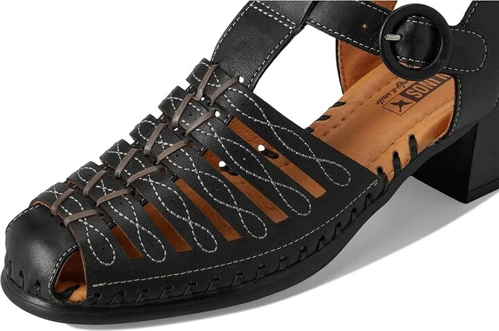 PIKOLINOS Romana W9G Women's Sandals Black 1 : EU 39 (US Women's 8.5-9) B - Medium - Image 7