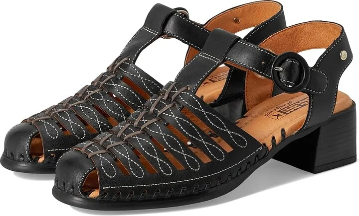 PIKOLINOS Romana W9G Women's Sandals Black 1 : EU 39 (US Women's 8.5-9) B - Medium