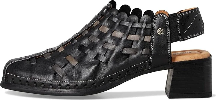 PIKOLINOS Romana W9G Women's Sandals Black : EU 39 (US Women's 8.5-9) B - Medium, Leather - Image 6