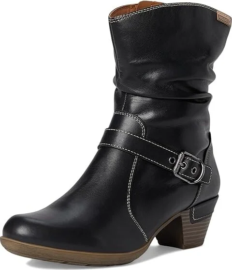 PIKOLINOS Rotterdam 902-8617 Women's Boots Black : EU 36 (US Women's 5.5-6) B - Medium, Leather - Image 5