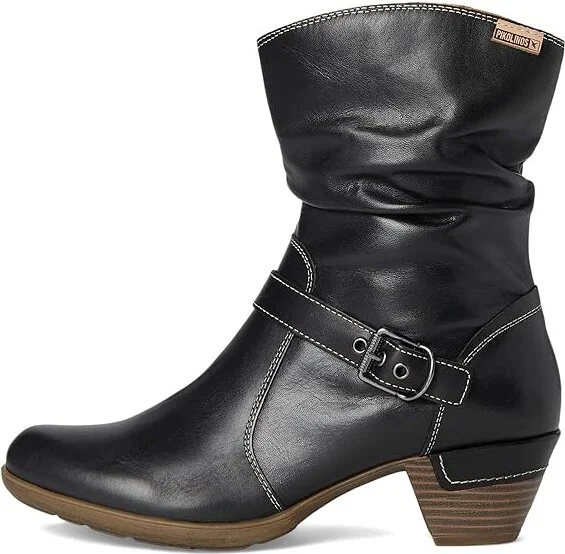 PIKOLINOS Rotterdam 902-8617 Women's Boots Black : EU 36 (US Women's 5.5-6) B - Medium, Leather - Image 6